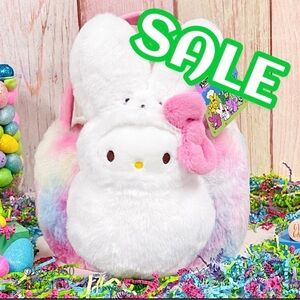 Sanrio Hello Kitty × PEEPS Bunny Plush Easter Basket NWT 2026 New Release
